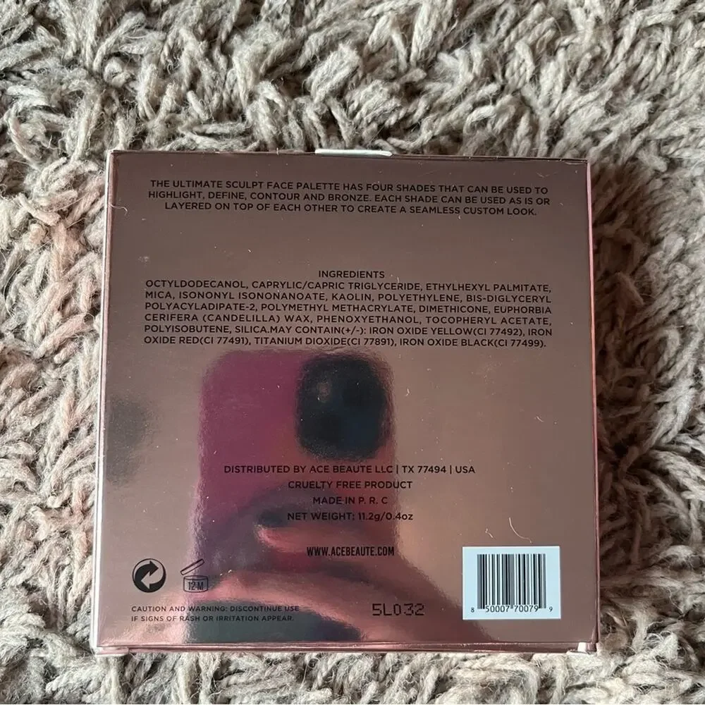 NWT! Ace Beaute Ultimate Sculpt Face Palette